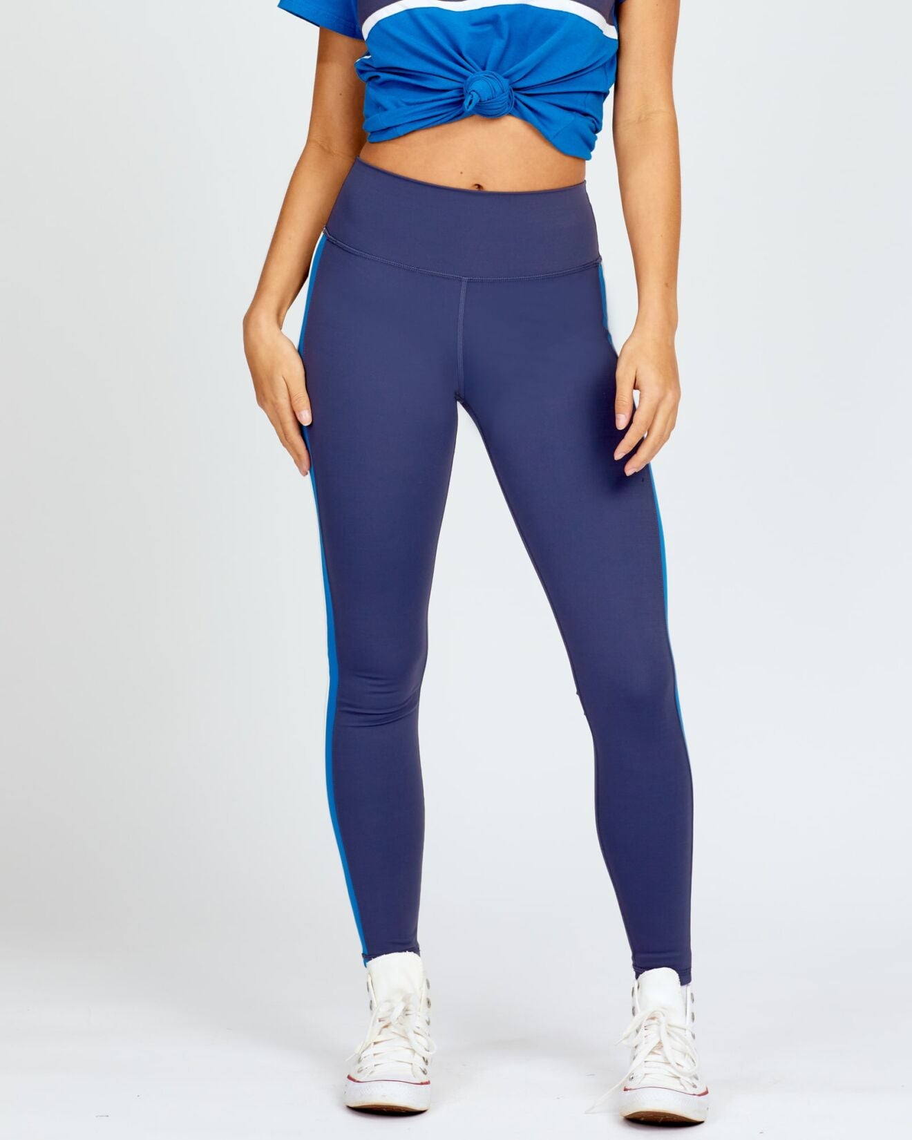 Blu Leggings Front Min