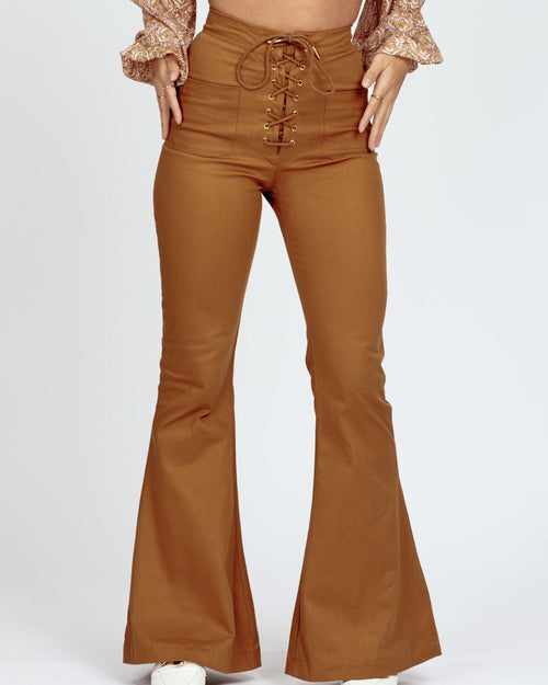 Cocoa Flared Pants Front Min